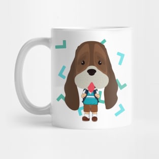 Spaniel dog head Mug